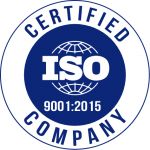 ISO:9001:2015 Certified Company Seal